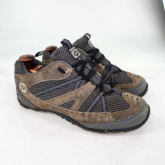 Merrell Pine Vent Canteen Castlerock total eclipse US 10 Brown Low Top Boots - Picture 6 of 11